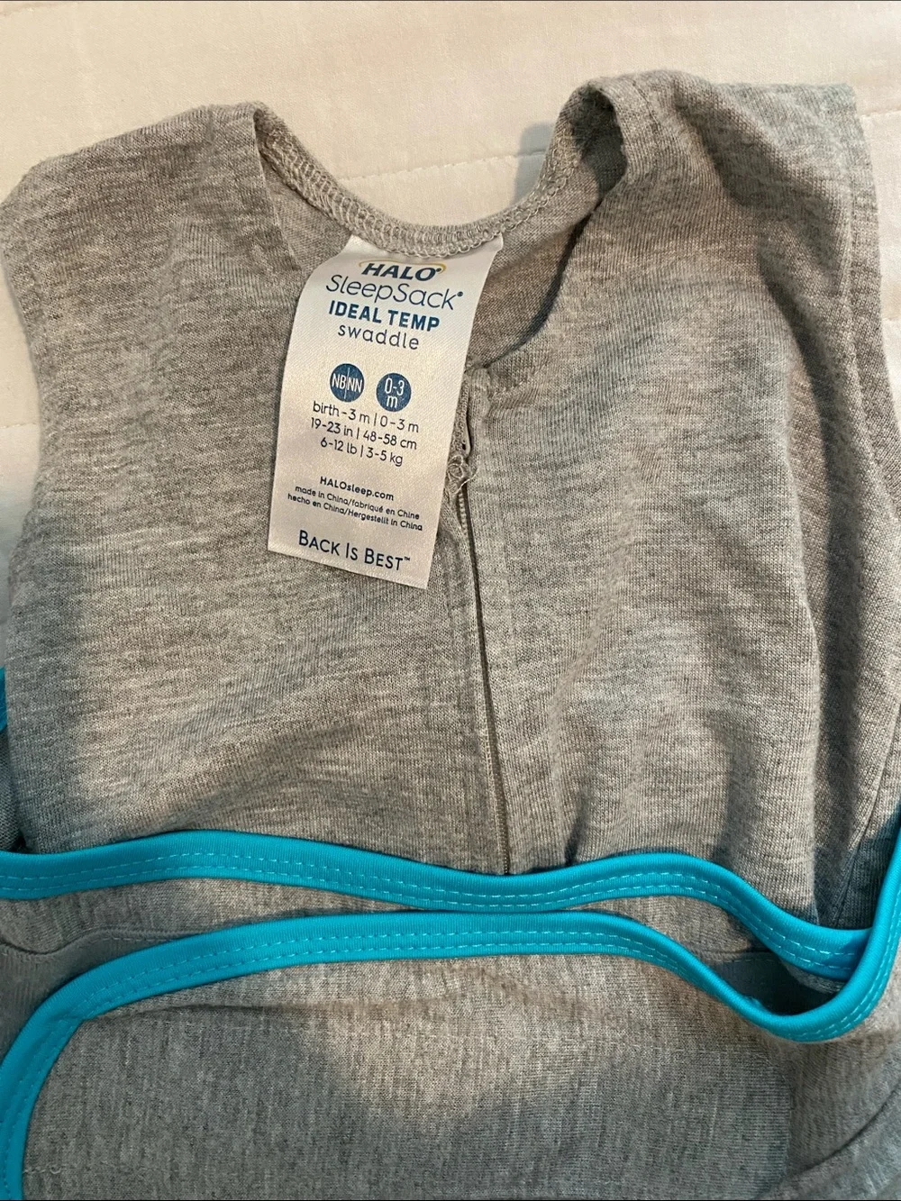 2 pack Halo Swaddle sacks